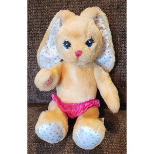 Build A Bear BAB Bunny Rabbit Star Jointed Moveable Pink Panties Bloomers EUC